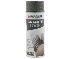 Bombe de peinture effet granit GRIS DupliColor 400ml
