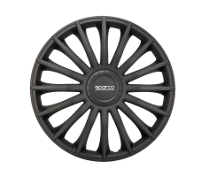 Sparco Wheel Covers Treviso 16 inch Black - 4 pieces
