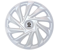 Sparco Enjoliveurs Varese 15 pouces Argent - 4 pièces