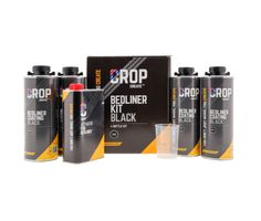 CROP 2K Bedliner ZWART 4 liter Set + Verharder