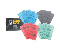 CROP MicroX Láminas de lijado 70x114mm – 4 hojas de 8 unidades