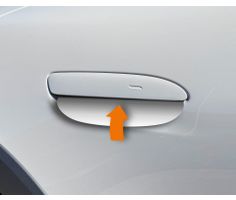 FOLIATEC PPF Maniglia Portiera Ripiegabile - 4 pezzi