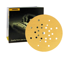 MIRKA Gold Discos de lija 225 mm – 27 agujeros