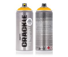 Montana CRACKLE Peinture Jaune Aérosol 400ml
