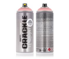 Montana CRACKLE Peinture Rose Aérosol 400ml