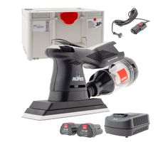 RUPES HSE73L Lijadora orbital a batería 70x198mm - Juego de lujo