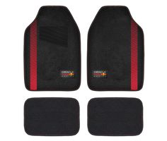 Red Bull Racing Automattenset Rood Zwart 4-delig