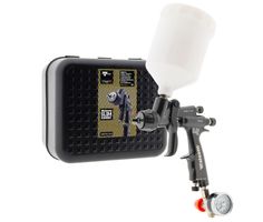 Walcom Slim Kombat Pro HALO Lackierpistole + Fließbecher