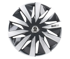 Sparco Wheel Covers Lazio 16 inch Grey Silver - 4 pieces