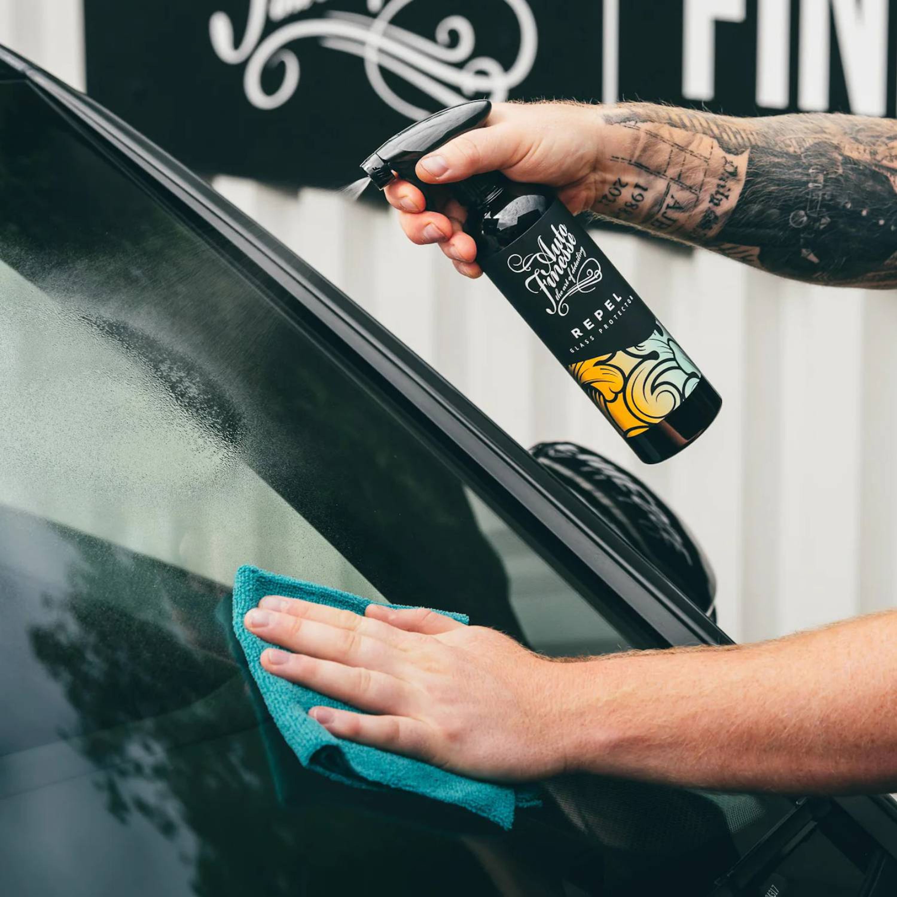 AUTO FINESSE - REPEL 500ml ⭐️ オートフィネス リペル Buy Auto Finesse Repel Ceramic Glass Cleaner - 500ml? - CROP