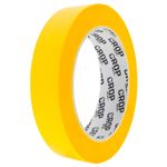 CROP Washi Tape Geel 18mm - per rol