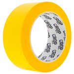 CROP Washi Tape Geel 48mm - per rol