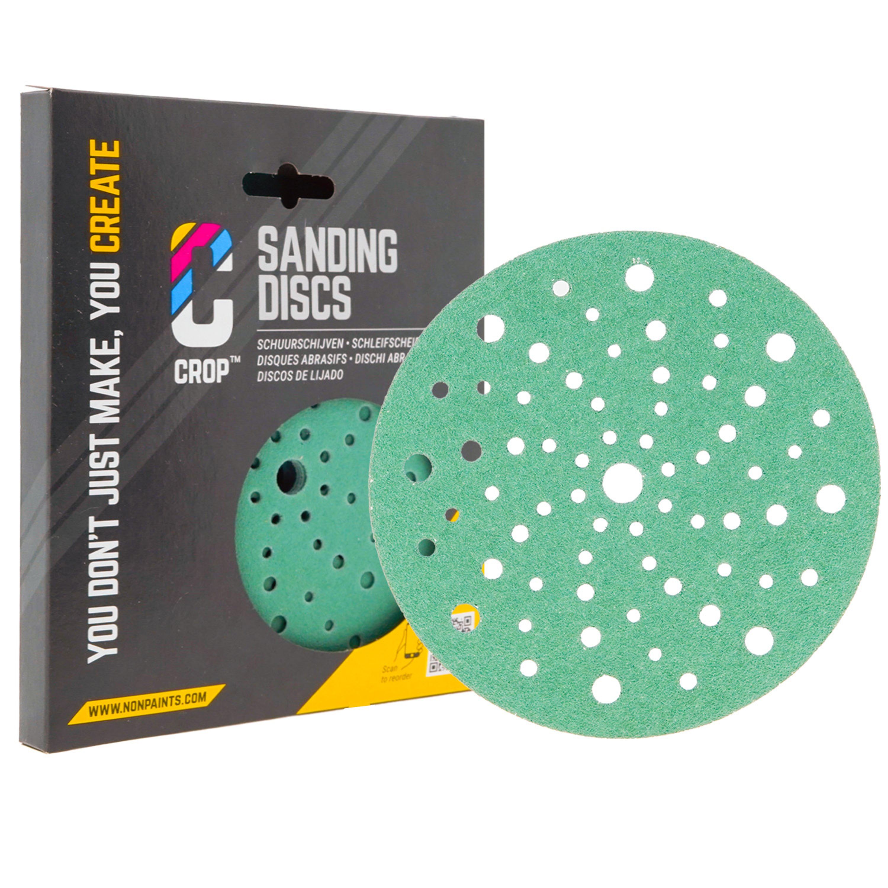MioTools Fox Dischi abrasivi velcrati, 150 mm, 6 fori, p