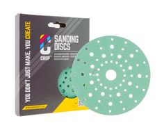 CROP GreenX Film Sanding Disc 125mm grit 60 - 10 pieces