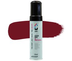CROP Pennello per ritocco Rosso rubino perlato RAL 3032 Satinato - 18ml