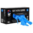 CROP Guantes de Nitrilo Azules - 100 unidades