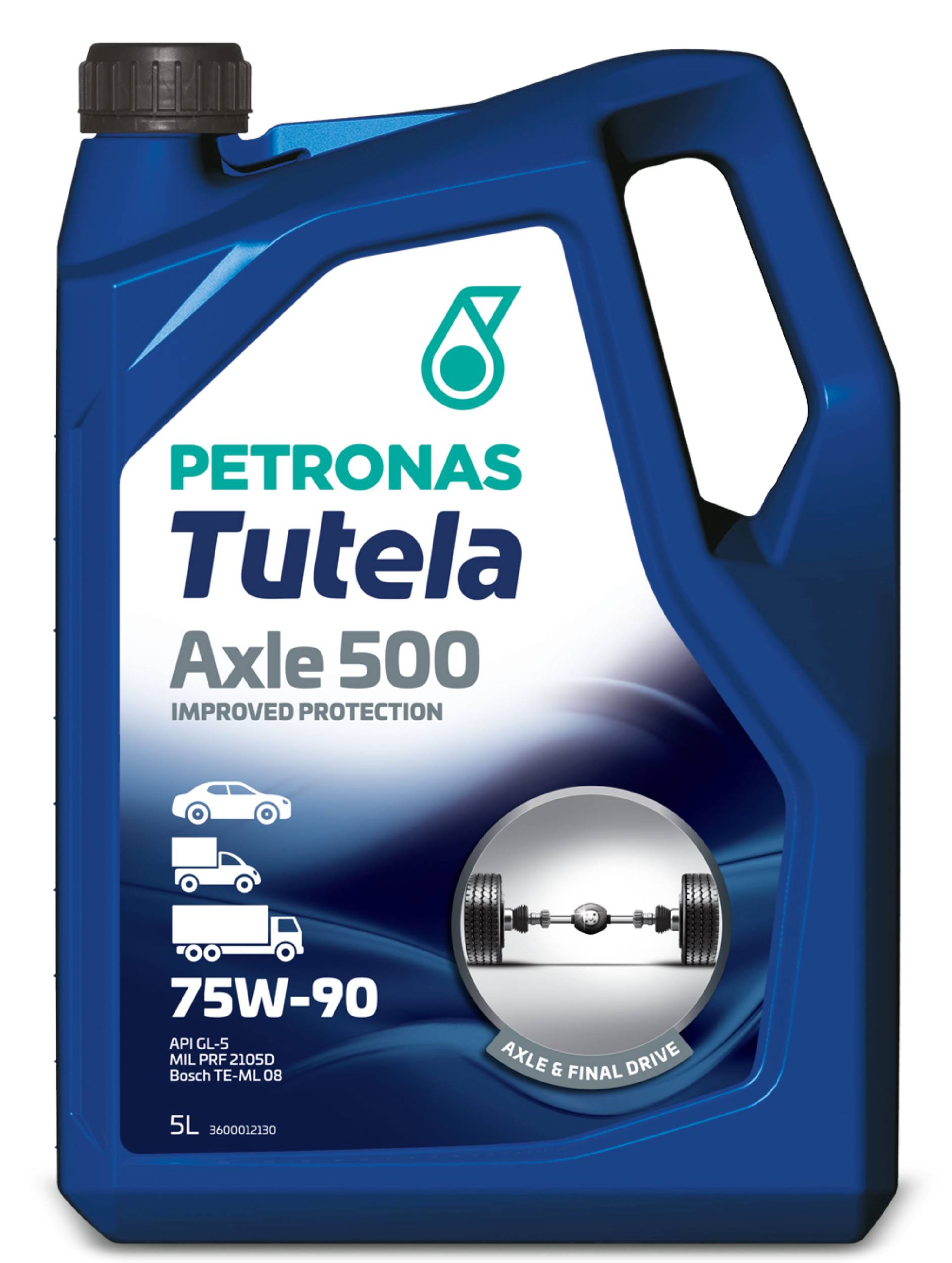 Buy Petronas Tutela AXLE 500 75w90 gearbox oil 5 liter? - CROP
