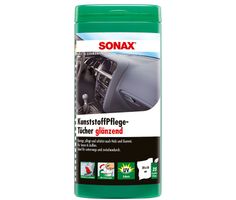 SONAX Lingettes pour Tableau de Bord 25 pièces dans Seau Distributeur