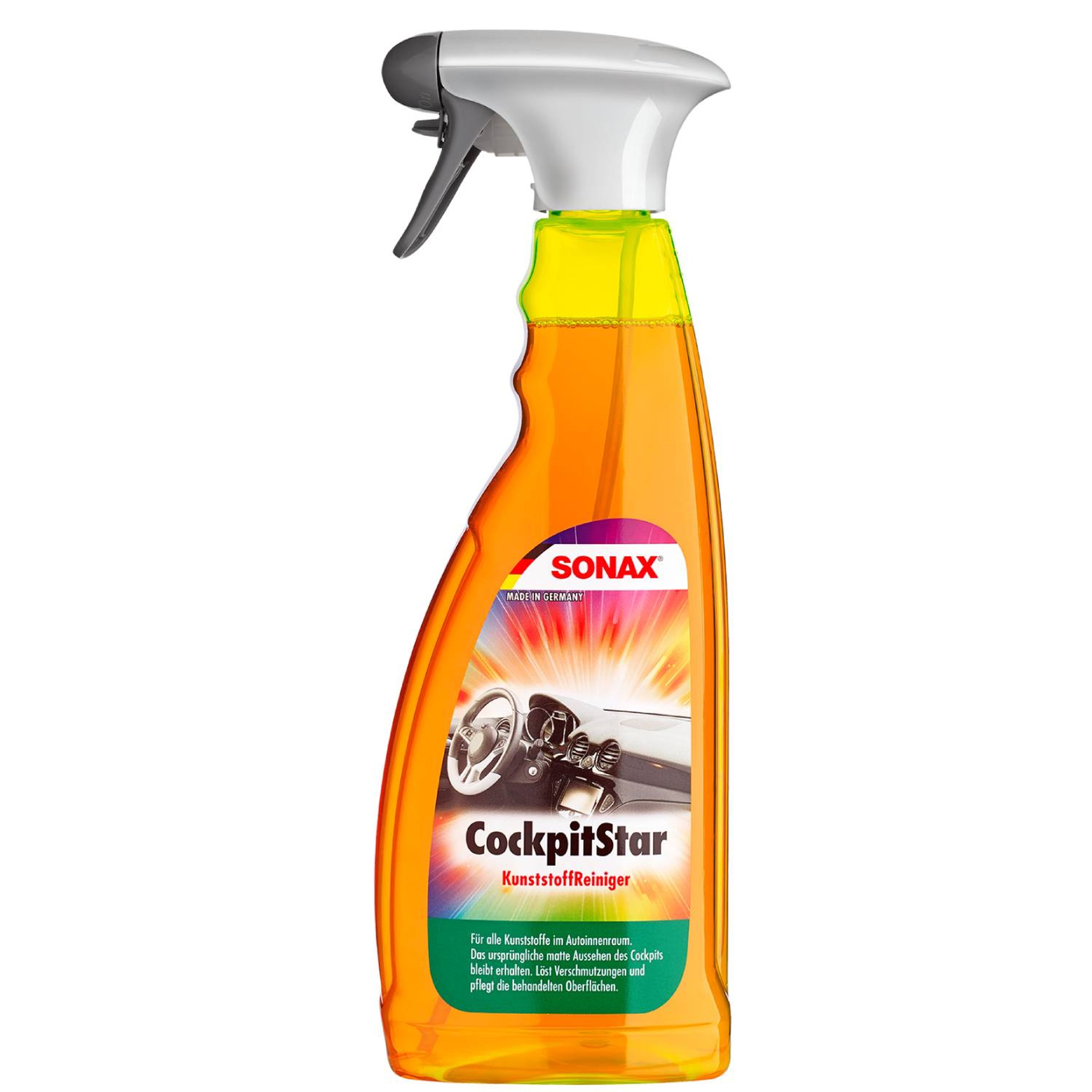 Buy SONAX Cockpit Start Plastic Cleaner Spray 750ml? - CROP