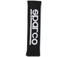 Sparco Seat Belt Covers GT Black - 2 pieces