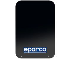 Sparco Mud Flaps Black - 2 pieces