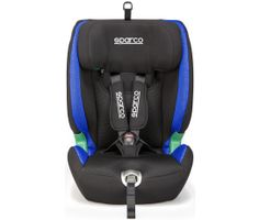 Sparco SK5000I Child Car Seat Black Blue 76 - 150cm