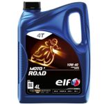 Huile moteur moto Total Elf Moto 4 Road 10W40 – 4 litres