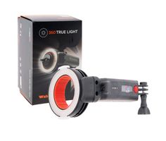 Walcom 360 True Light Evo Meter - Spray Gun Lamp with Digital Distance Meter