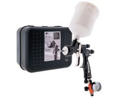 Walcom Alluminio HALO Base Spray Gun + Top Cup