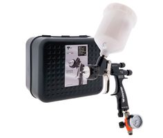 Walcom Alluminio HALO Clear Spray Gun + Top Cup
