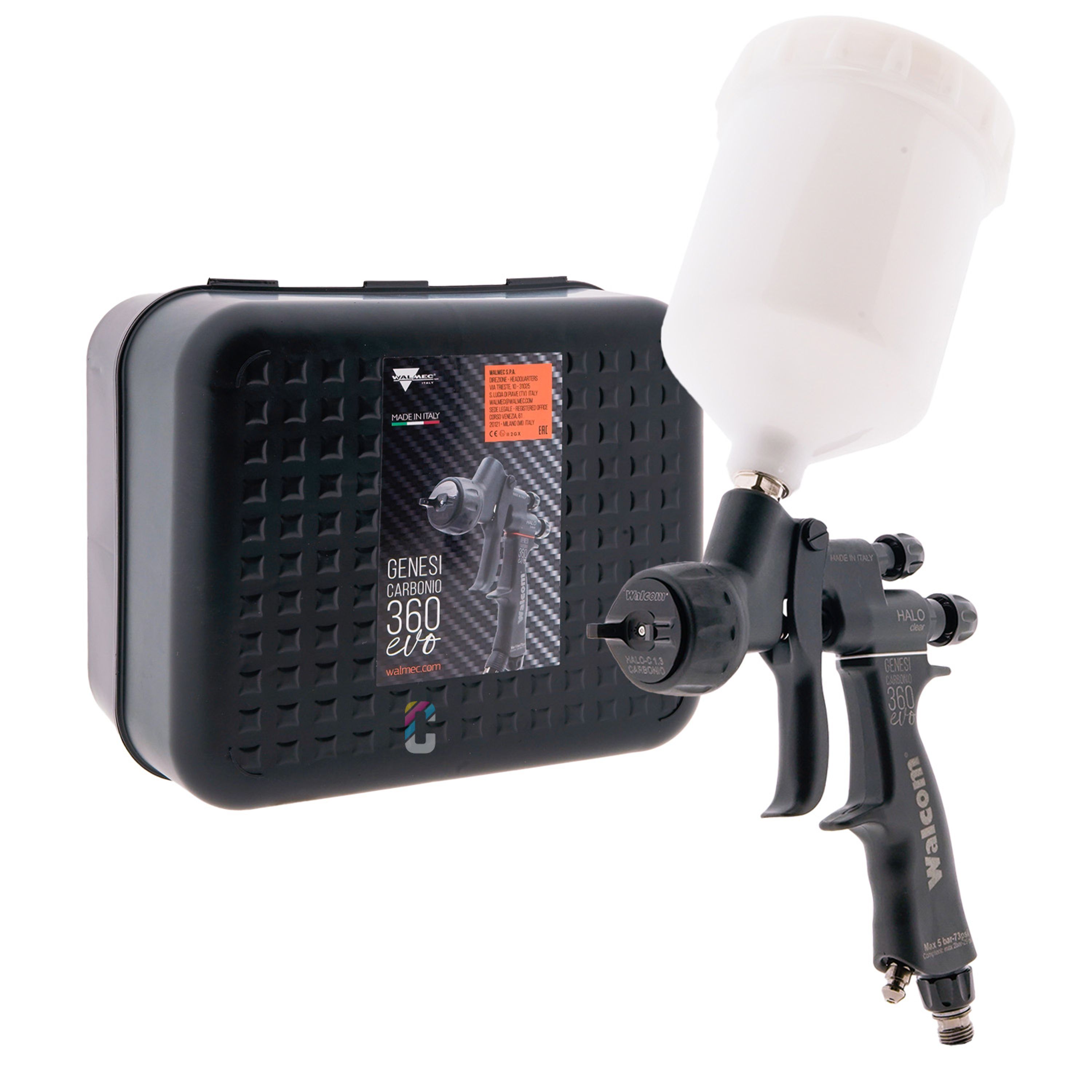 ブラックインク　エアロハンドル　360mm×100mm factor Buy Walcom Carbonio 360 Evo HALO Clear Spray Gun + Top Cup? - CROP