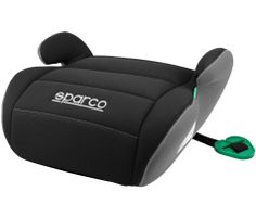 Sparco F100KI Booster Seat Car Black Grey 125 - 150cm